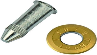 Reserve Rol - Tegelsnijder Onderdeel - Tegels Snijden - Titanium Materiaal - Ø 14 mm - Goud