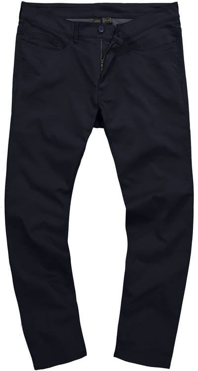 JP 1880 - Heren - Broek FLEXNAMIC® 5-pocket Straight Fit - Klassiek zwart - Maat 30