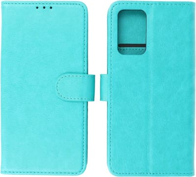 Hoesje Geschikt voor Samsung Galaxy A33 5G - Book Case Telefoonhoesje - Kaarthouder Portemonnee Hoesje - Wallet Cases - Groen