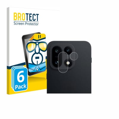 BROTECT - Screenprotector voor OnePlus 15 (ALLEEN Camera Lens) - Folie Beschermfolie transparant 6 Stuks