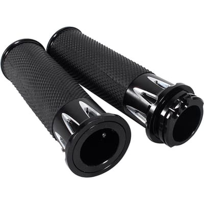 Stuur Handvatten 1 25mm CNC Voor Sportster XL883 XL1200 48 20042015 black