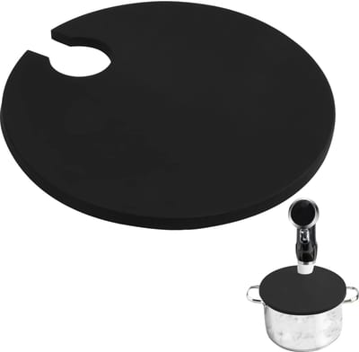 Allecto - Silicone Deksel - Sous Vide - Voorkom Verdamping - Geschikt voor Pannen tot 26.7 cm - Behoud Smaak - Voor Perfecte Kookresultaten