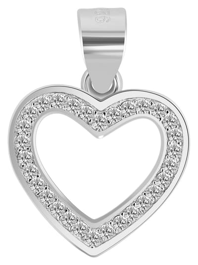 AKZENT Akzent Dames Hanger "Miyuki" aus 925 Sterlingzilver, gerhodineerd, duurzaam