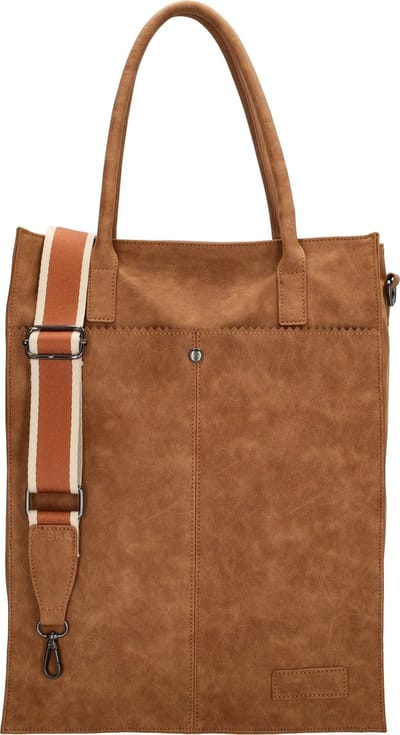 Zebra Trends Cynthia Shopper 15,6 inch (34.5x19.4 cm) - Bruin