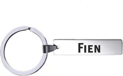 Sleutelhanger Met Naam - Fien - RVS