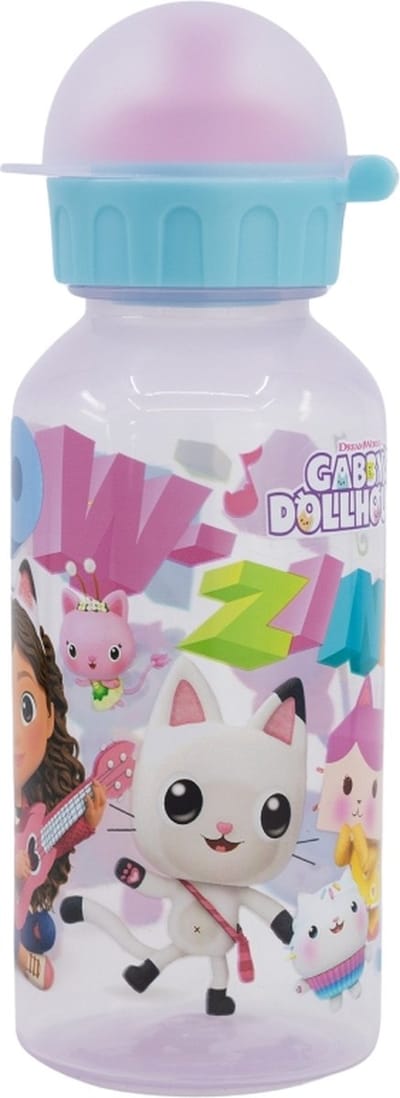 Gabby`s Dollhouse Schoolbeker - Drinkbeker met Sport Dop - 370 ml. - Gabby`s Poppenhuis
