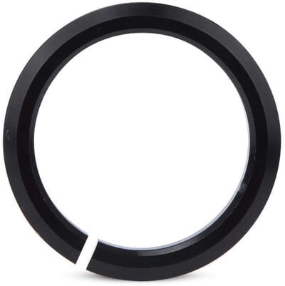 Dailygoody - Fietshoofdtelefoonhouder - Hoogwaardig aluminium - Zwart - 39,8 mm - Perfect voor fietsers - Inclusief 1 houder