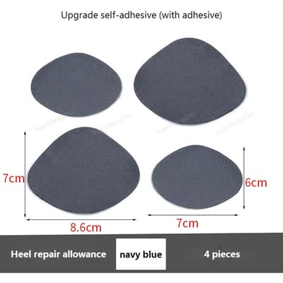Sportschoen Patches Vamp Reparatie Schoeninlegzolen Patch Sneakers Hielbeschermer Plakkerige Patch Reparatie Schoenen Hiel Voetverzorging producten gray