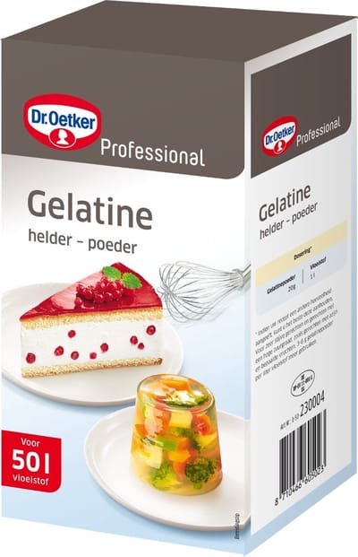 Dr.Oetker Proffessional Gelatine poeder helder - Zak 1 kilo
