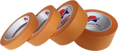 Washi Tape 816 Oranje Fine Line – UV-bestendig & Hittebestendig - 19 mm - ideaal voor autoreparatie en spuitwerk