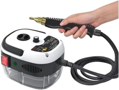 Stoomreiniger - Hogedrukreiniger - Grondig Reinigen - 2500W Kracht - 900ml Tank - Wit