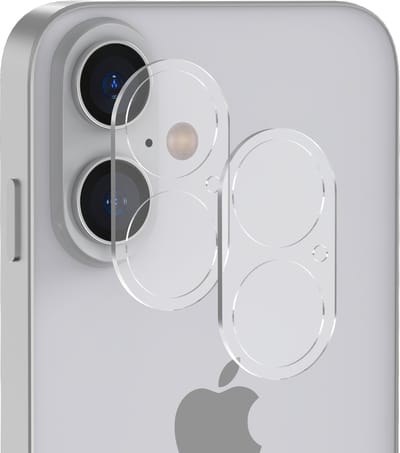 Camera Protector voor iphone 16 Plus - 2 stuks van glas Transparante glazen