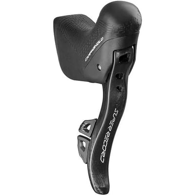 Campagnolo Super Record Wrl 160 Mm Linker Remhendel Met Elektronische Schakelaar Zwart 12s