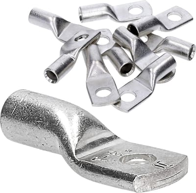 10 stuks Kalitec HR6-4 standaard buiskabelschoenen 6 mm² M4 I zonder kijkgat I Made in Germany