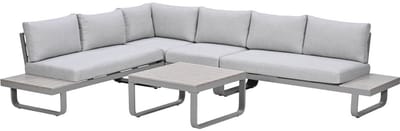 Garden Impressions Diego loungeset 5-delig - taupe - valley sand