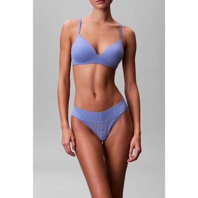 Calvin Klein Wire Free T-shirt Blue Tulip Taglia: 36C | Reggiseni Outlet | Donna | Blu