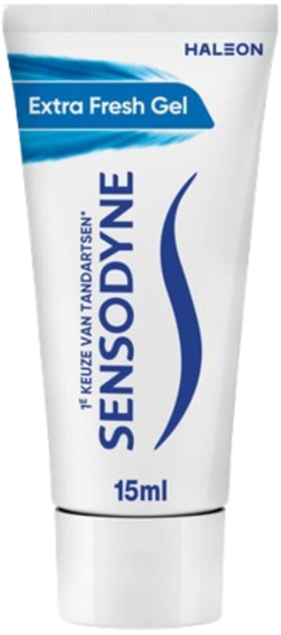 Sensodyne - Tandpasta Extra Fresh Gel Mini - 6 x 15 ml - Voordeelverpakking