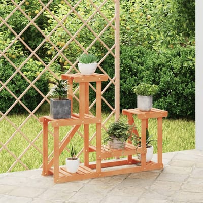 vidaXL - Plantenstandaard - 90x25x73,5 - cm - massief - vurenhout