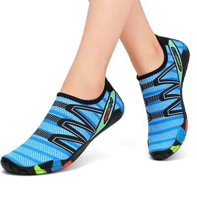 Unisex waterschoenen - Maat4XL - Voetmaat 43 - Lengte 27,3 cm - Sneldrogend - Geschikt voor strand, surfen, duiken, zwemmen en andere wateractiviteiten - Strandzwemschoenen - Antislip watersokken - Zwemschoenen - Duikschoenen - Outdoor strandschoenen