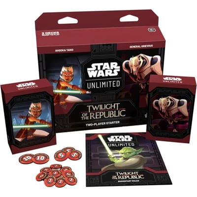 Star Wars Unlimited Twilight of the Republic - 2-Player Starter pack - Trading cards - Star Wars kaarten