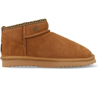 Dames Pantoffels Warmbat Durack Women Boot Tape Cognac - Maat 39