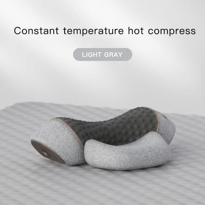 Nekmassager Kussen Cervicaal Orthopedisch Hete Compressie Vibratiemassage Pijnverlichting Ontspanning Hef Hefkussen
