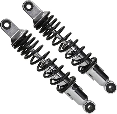 Schokbrekerset YSS Honda CB125, Zundapp 310mm zwart/chroom