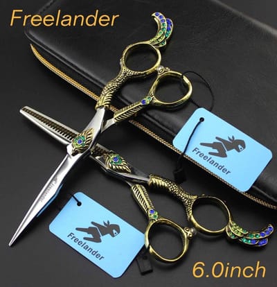 Hoog Kwaliteit Kappersschaar set 6 Inch - Professionele Knipschaar Set – Kapper - Schaar