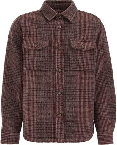 We Fashion Overshirt Vintage Red Size: XXL | Casual Shirts Outlet | Heren | Bruin