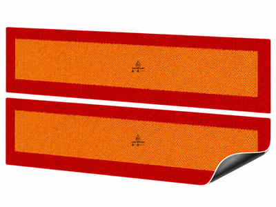 AutoXtreme ECE-70 Magneetmarkering – Set van 2 – 565x195mm – Gereedschapsloos – E8-gecertificeerd – Ideaal voor Spanje & Caravans