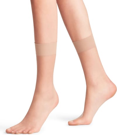 FALKE Shelina eenkleurig materiaal transparant 12 DEN sokken dames transparant - maat 39-42