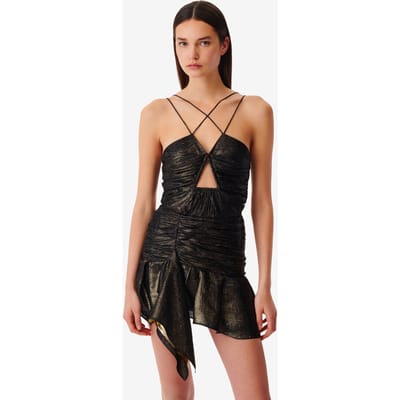 IRO Paris Nikki Black/gold Größe: XS | Minikleider Outlet | Damen | Schwarz