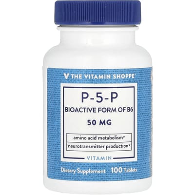 The Vitamin Shoppe, P-5-P, 50 mg, 100 comprimés