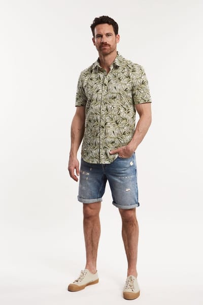 Pilot Heren Overhemd Bruin - Maat L