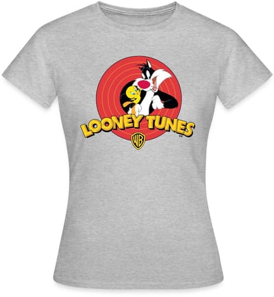 Looney Tunes Sylvester And Tweety T-Shirt Dames