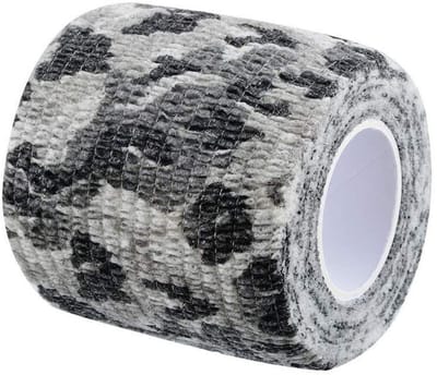 Dailygoods- Camouflageverband 10 Rollen - Zelfklevend - Elastisch - Camouflagetape - Wikkeltape - 4,5m x 5cm - Geschikt voor buitengebruik