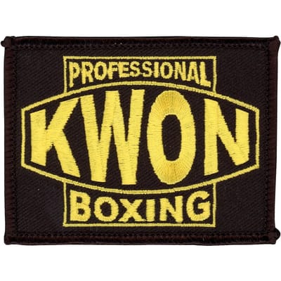 Borduurwerk badge Kwon Prof.Boxing