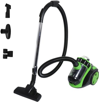 Zakloze Stofzuiger 899W – HEPA-filter & Lang Actieradius – Dierhaarbestendig – Groot Reservoir – Groen