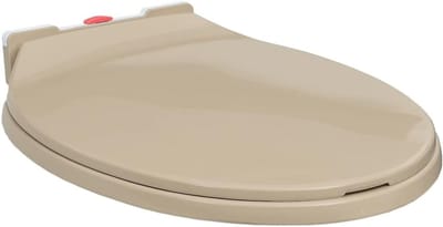 Toiletbril - WC Deksel - Badkamer Upgrade - Soft-close mechanisme - 46 x 34 cm - Beige