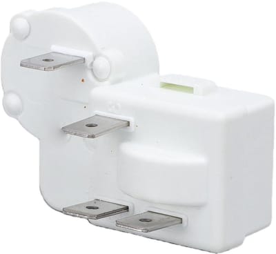 Koelkast Startrelais - PTC Beveiliging - Apparaat Reparatie - 4-Pins Universeel - 2 Ampere - Zwart