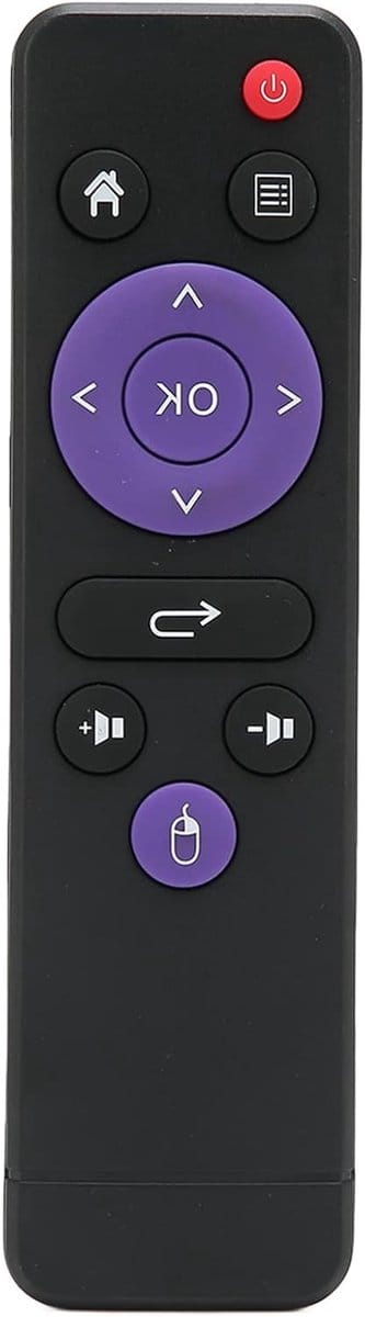 Draadloze IR Afstandsbediening voor Televisie, Vervangingsremote voor MX9 en MX10 TV Boxen, Compatibel met RK3328 en IPTV Functies