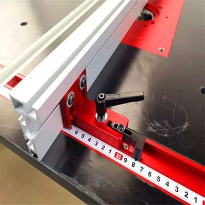 Dailygoods- Verstekstop 75 Type - T-sleuf Limiter - Houtbewerking Stopper - Gelegeerd Staal - Duurzaam - Eenvoudig te Gebruiken - T-track Stop