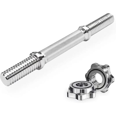 VirtuFit Halterstang - Dumbellstang - Met Schroefsluiting - 30 mm - 35 cm