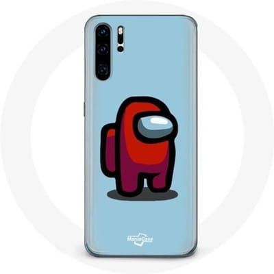 Coque - Huawei - P30 - Souple - Synthétique - Motif Among Us bleu