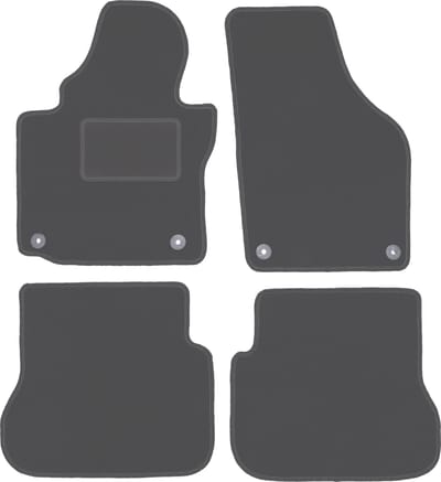 Grafiet automatten voor: Volkswagen Caddy 2K minivan (2004-2010)