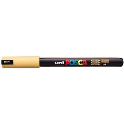 Paintmarker Uni POSCA PC1MR extra fijn abrikoos