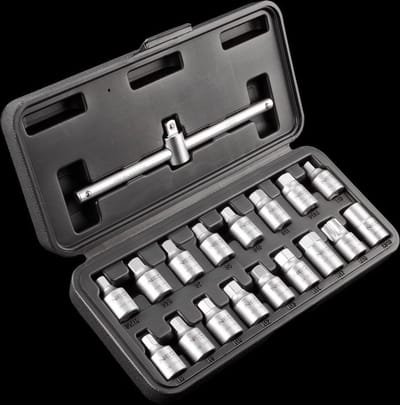 NEO 235 Serie - Klucze do Spustu Oleju - 18-delige Set - CrV Staal