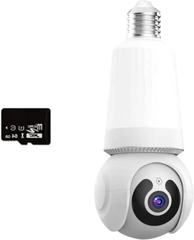 Beveiligingscamera - Nachtzicht Camera - Huisbewaking - Automatische Tracking - 3MP - Wit