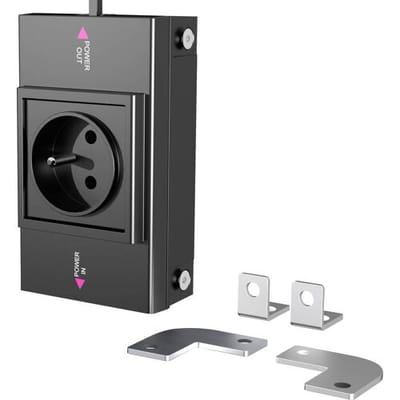 Contactdoos voor schakelkast Rittal SZ 2500.712 Lichtgrijs