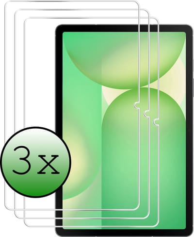 Screenprotector - 3 Stuks Geschikt voor Samsung Galaxy Tab S10 Lite - Extra Sterk - Beschermglas - Gehard Glas - Tempered Glass - Screen Protector
